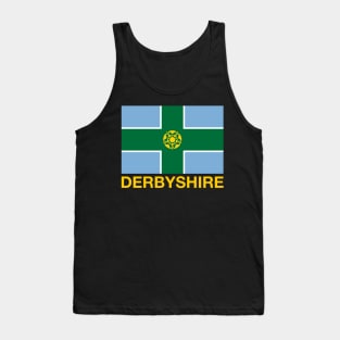 Derbyshire County Flag - England Tank Top